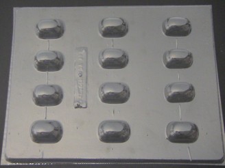 1201 Oblong Fillable Chocolate Hard Candy Candy Mold